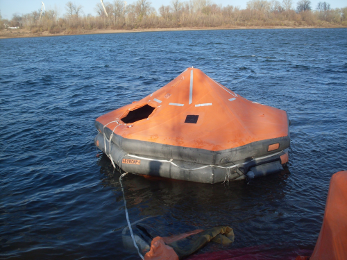 Плот | надувной | спасательный | МСС ПСН-16МК